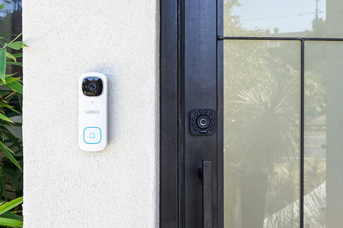 Lorex 2K Wi-Fi Wired Video Doorbell 32GB